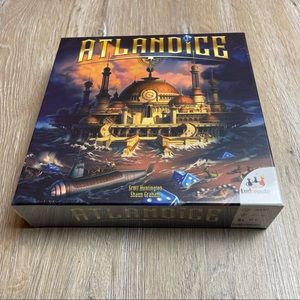 Atlandice Board Game - Save The Treasures of Atlantis dice game - Ludonaute 8+.